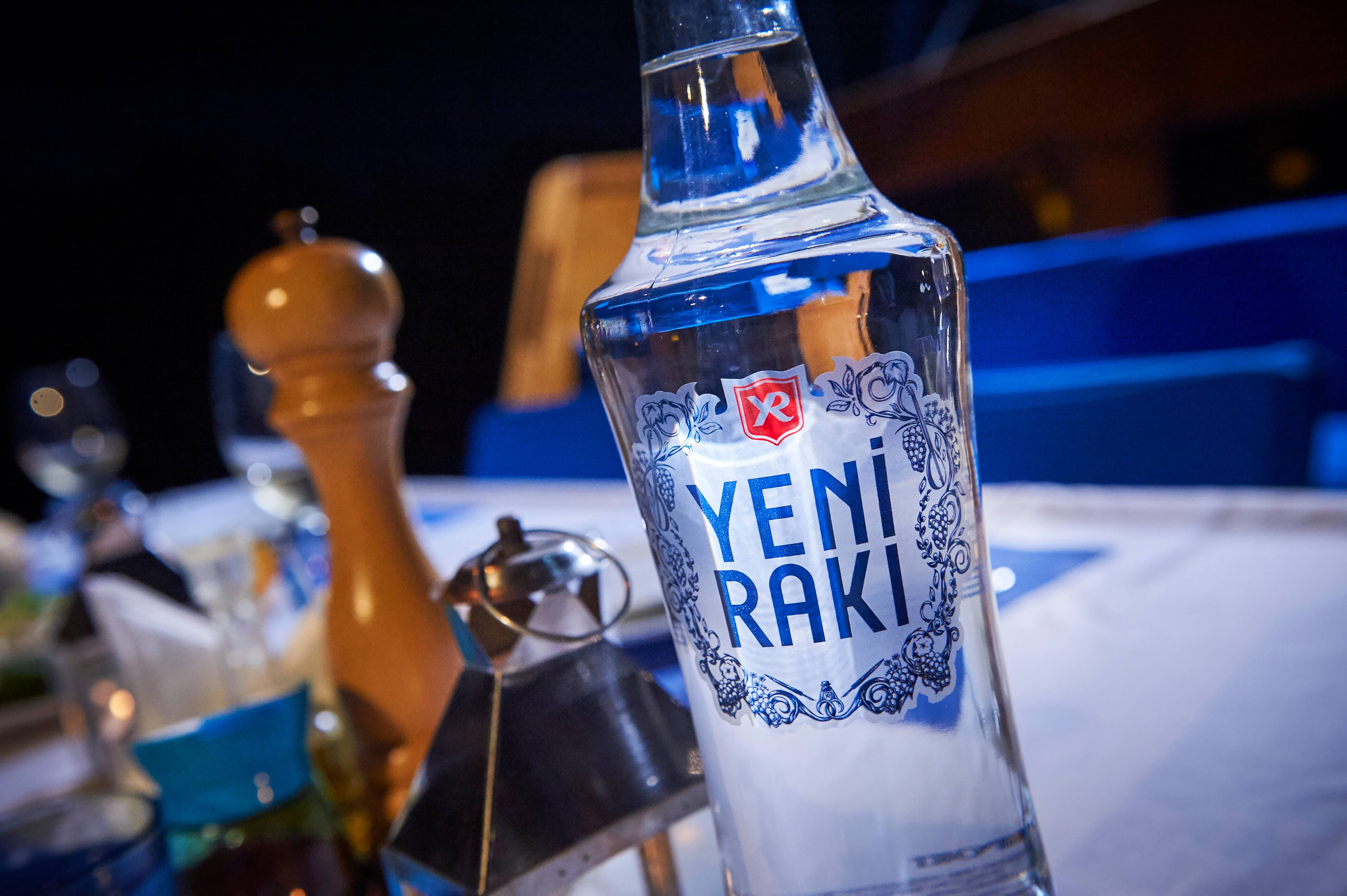 Raki flesje